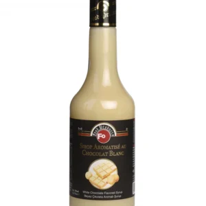 FO White Chocolate Flavored Turkish Imported Syrup 700ml